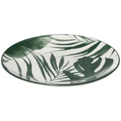 SERVICE VAISSELLE 18 PIECES PALME VERT