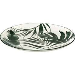 SERVICE VAISSELLE 18 PIECES PALME VERT