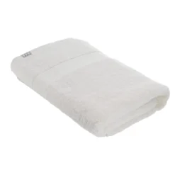 SERVIETTE BAIN 70X130CM COTON BLANC