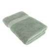 SERVIETTE BAIN 70X130CM COTON VERT EUCALYPTUS