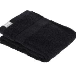 SERVIETTE INVITE 30X50CM COTON NOIR