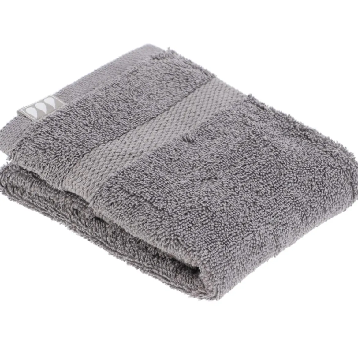 SERVIETTE INVITE 30X50CM COTON GRIS
