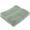 SERVIETTE TOILETTE 50X90CM COTON VERT EUCALYPTUS