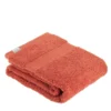 SERVIETTE TOILETTE 50X90CM COTON TERRACOTTA