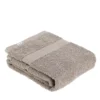 SERVIETTE TOILETTE 50X90CM COTON TAUPE