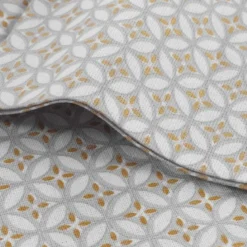 3 SERVIETTES DE TABLE 40X40 CM COTON IMPRIME AZELIA