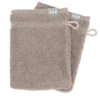 SET 2 GANTS TOILETTE 15X21CM COTON TAUPE