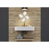 SET 4 MIROIRS GOUTTE D EAU 19X14.5CM UNI