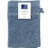 SET DE 5 GANTS DE TOILETTE 15X21CM BLEU