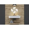 SET DE 4 MIROIRS COEURS 20X20CM 2MM UNI