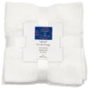 SET DE 5 SERVIETTES INVITE 30X30CM BLANC