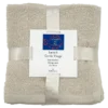 SET DE 5 SERVIETTES INVITE 30X30CM BEIGE