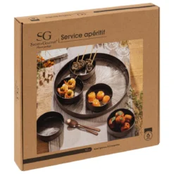 SET APERITIF ASTRA CHAMP 6 PIECES