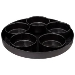 SET APERITIF ASTRA NOIR 6 PIECES