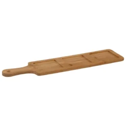 SET APERITIF BAMBOU VERRE 4 PIECES