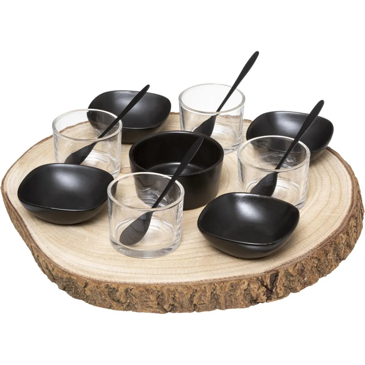 SET APERITIF ECORCE 14 PIECES