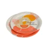 SET 10 ASSIETTES CARTON D.23CM TCHIN TCHIN