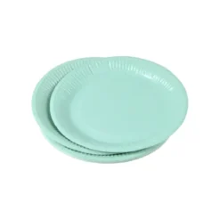 SET 20 ASSIETTES RONDE CARTON D.18CM SAUGE