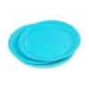 SET 20 ASSIETTES RONDES D.18CM BLEU