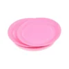 SET 20 ASSIETTES RONDES D.18CM ROSE CLAIR