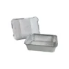 SET 5 BARQUETTES ALUMINIUM 1L 22X11.5X7CM