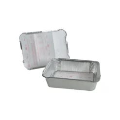 SET 5 BARQUETTES ALUMINIUM 1L 22X11.5X7CM