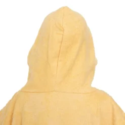 SET CAPE BAIN ET GANT MER JAUNE