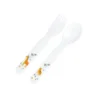 SET 2 COUVERTS DECORES CUILLERE ET FOURCHETTE SAVANE