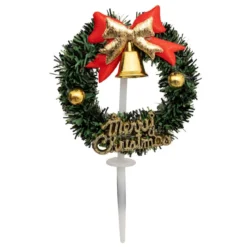 SET 4 DECO GATEAUX NOEL