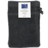 SET DE 5 GANTS DE TOILETTE 15X21CM ANTHRACITE