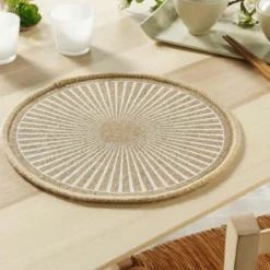 SET DE TABLE 38 CM JUTE IMP SOLEIMIO