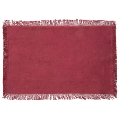 SET DE TABLE MAHA GRENAT 45X30CM