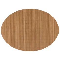 SET DE TABLE OVALE BAMBOU 48X35CM