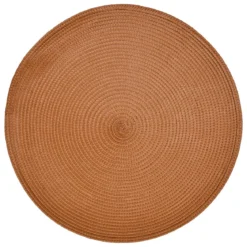 SET DE TABLE TRESSE D.38CM TERRACOTTA