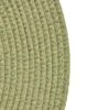 SET DE TABLE TRESSE D.38CM VERT OLIVE