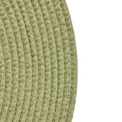SET DE TABLE TRESSE D.38CM VERT OLIVE