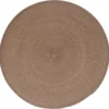 SET DE TABLE TRESSE ROND TAUPE