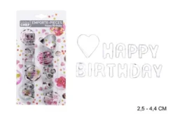 SET EMPORTE PIECES  HAPPY BIRTHDAY