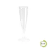 SET 6 FLUTES A CHAMPAGNE 14CL TRANSPARENT