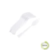 SET 12 FOURCHETTES REUTILISABLES BLANC H.18.5CM