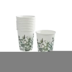 SET 10 GOBELETS CARTON 23CL EUCALYPTUS