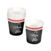 SET 10 GOBELETS CARTON 23CL MENU DU JOUR