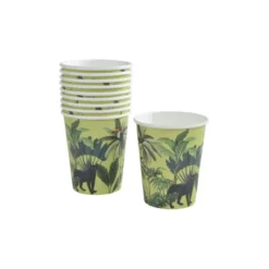SET 10 GOBELETS CARTON 23CL PALMERAIE