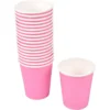 SET 20 GOBELETS CARTON 23CL ROSE CLAIR