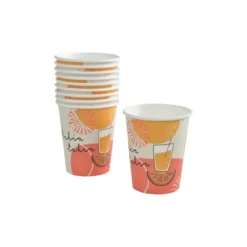SET 10 GOBELETS CARTON 23CL TCHIN TCHIN