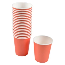 SET 20 GOBELETS VITAMINE CARTON 23CL TERRACOTTA