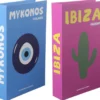 SET 2 LIVRES 27X17X4CM MYKONOS 27X17X4CM IBIZA
