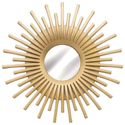 SET 3 MIROIRS AMED OR D.25CM