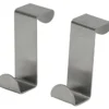 SET 2 PETITES PATERES ACIER INOXYDABLE A SUSPENDRE   CHROME