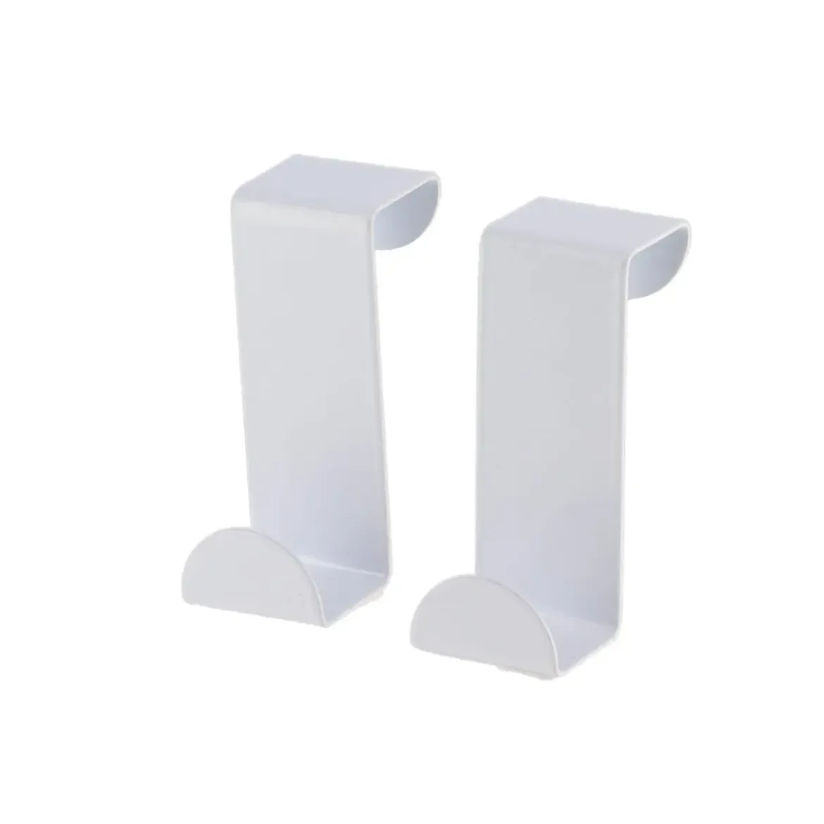 SET 2 PETITES PATERES ACIER INOXYDABLE A SUSPENDRE BLANC